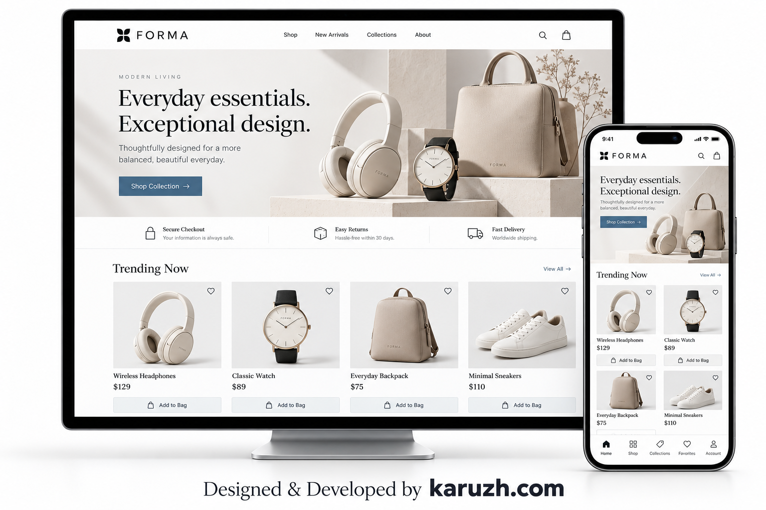 FORMA Premium Headless Storefront